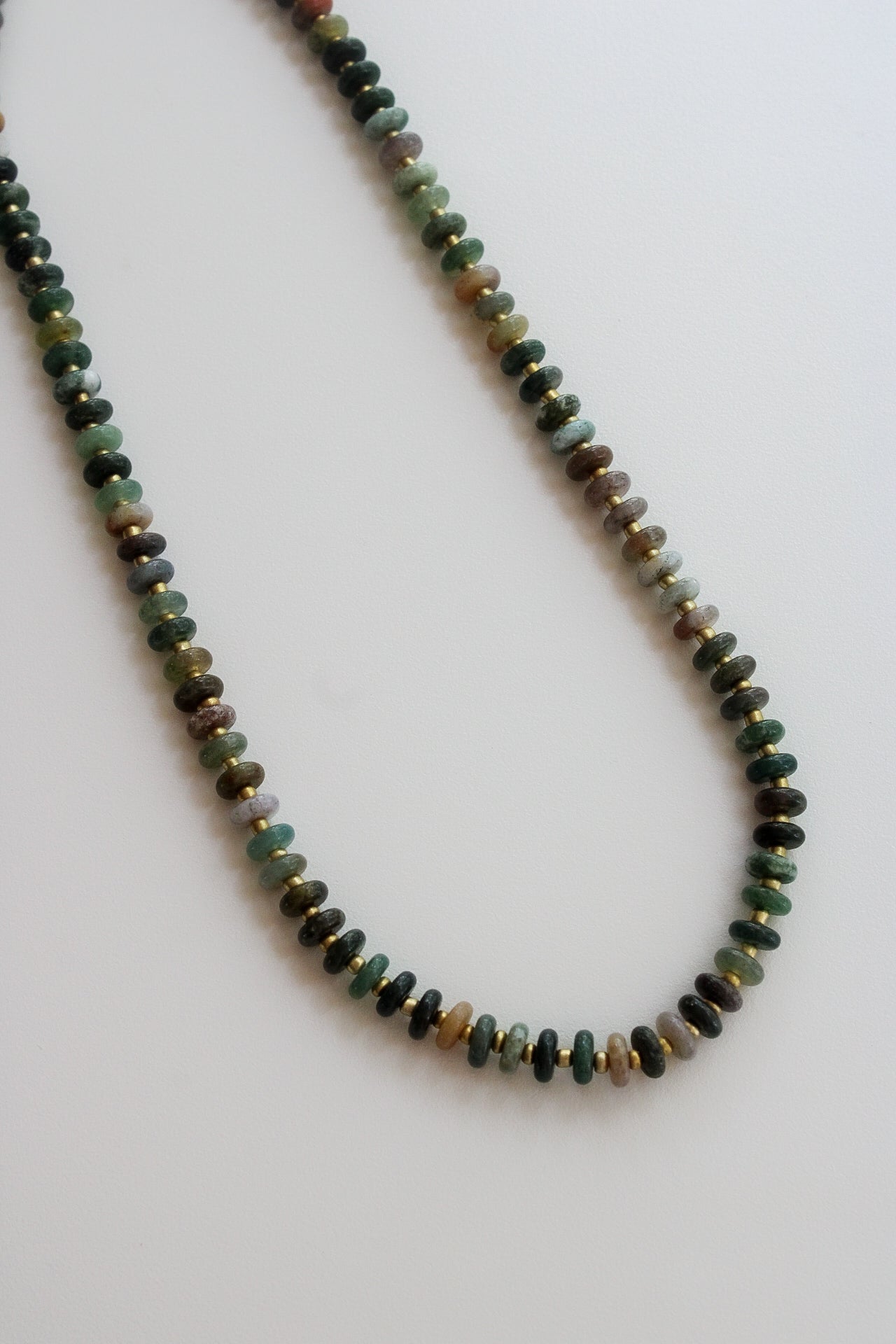 Green Beaded Necklace
