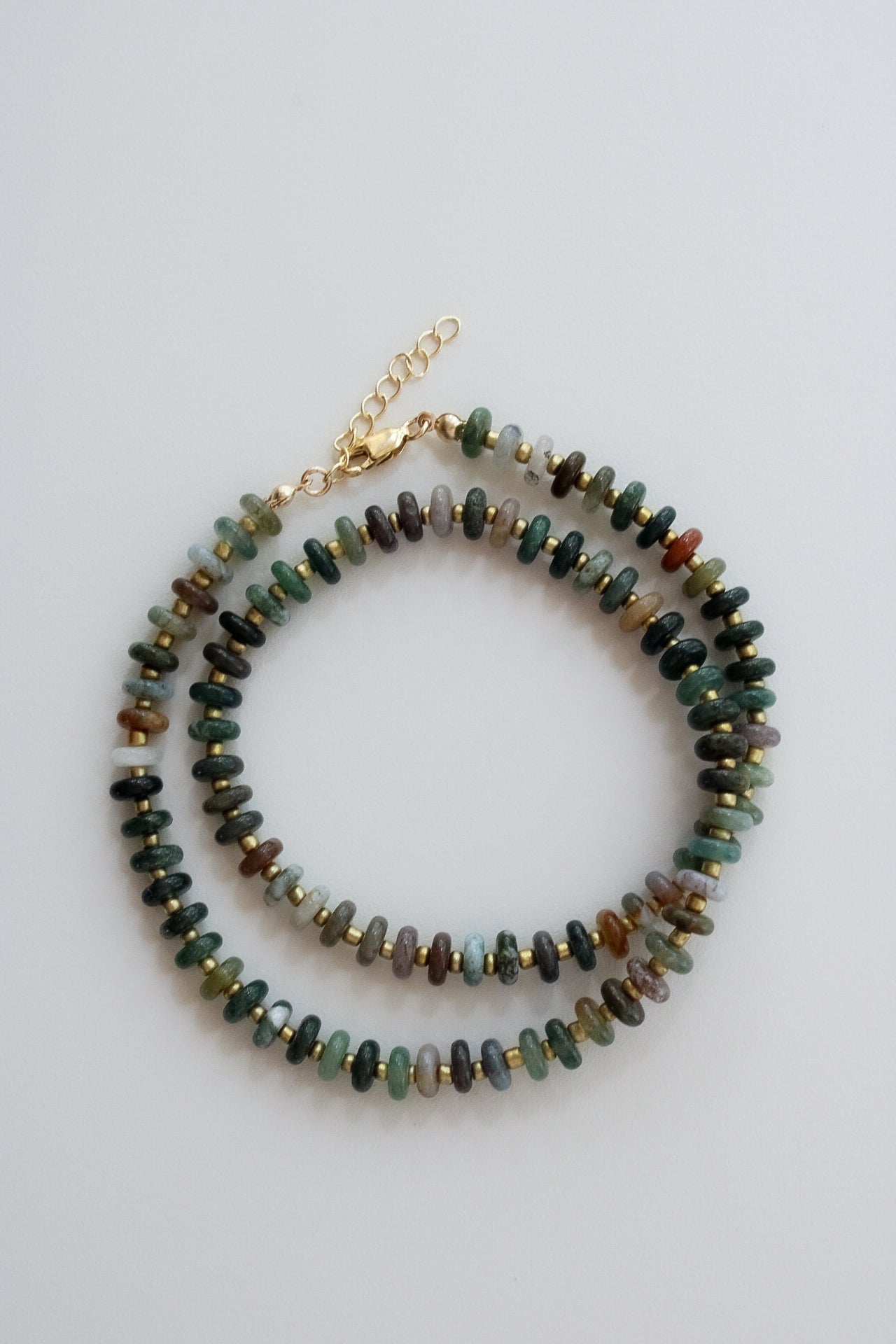 Green Beaded Necklace