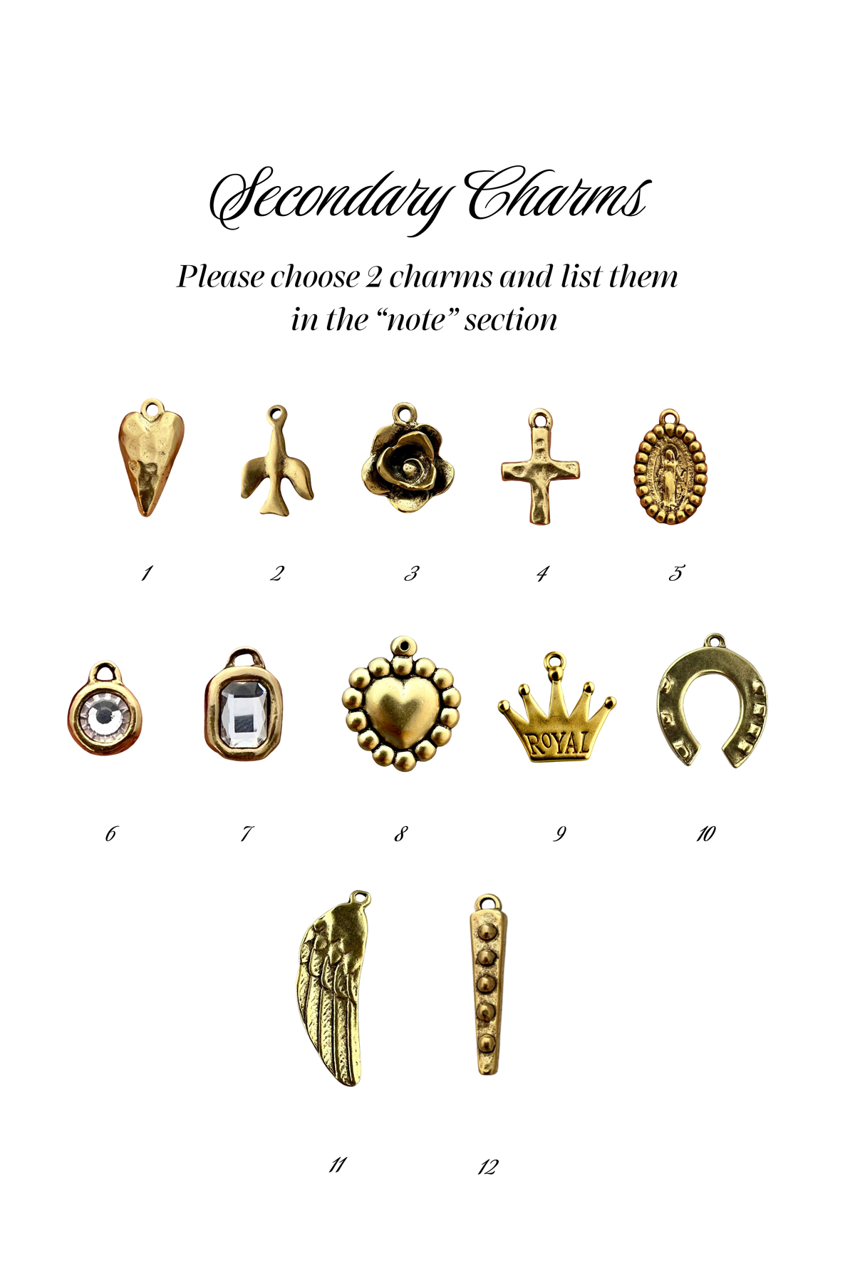 Multi Chain Bag Charms