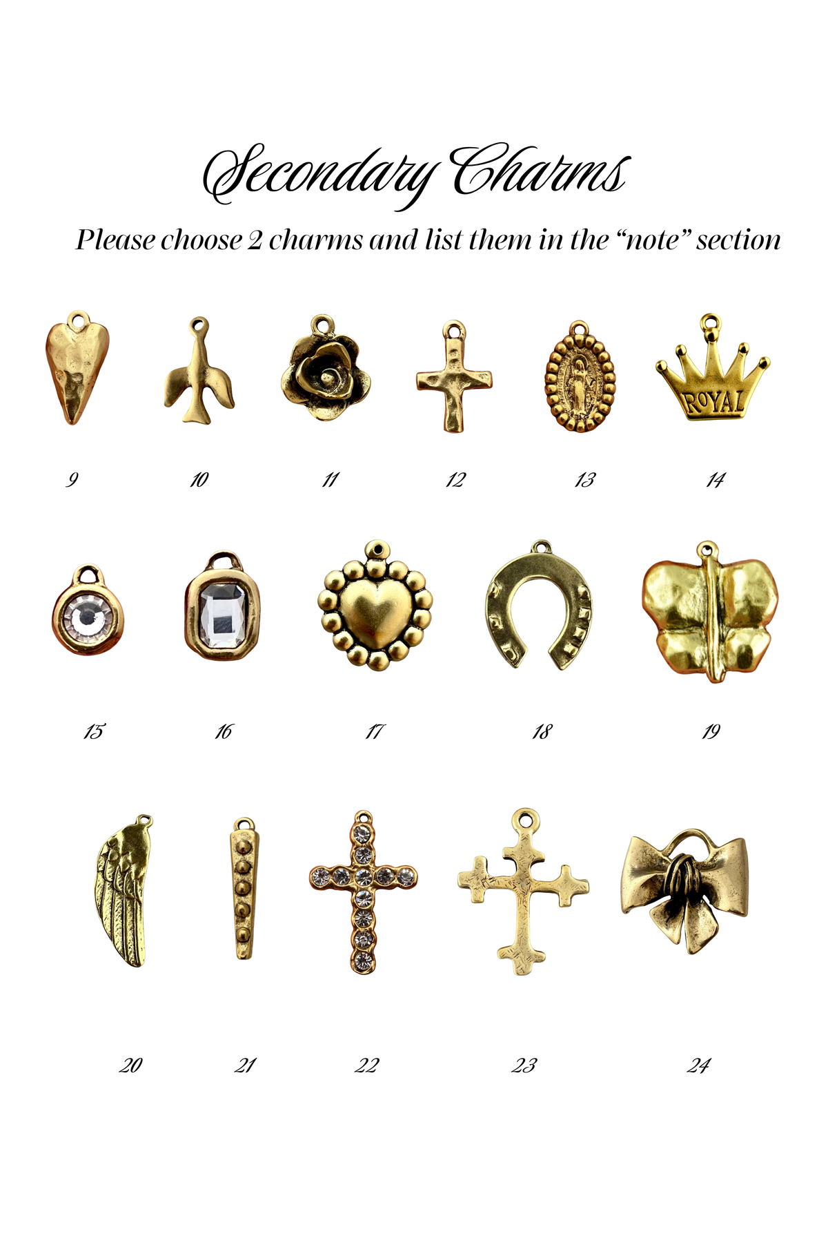 Multi Chain Bag Charms
