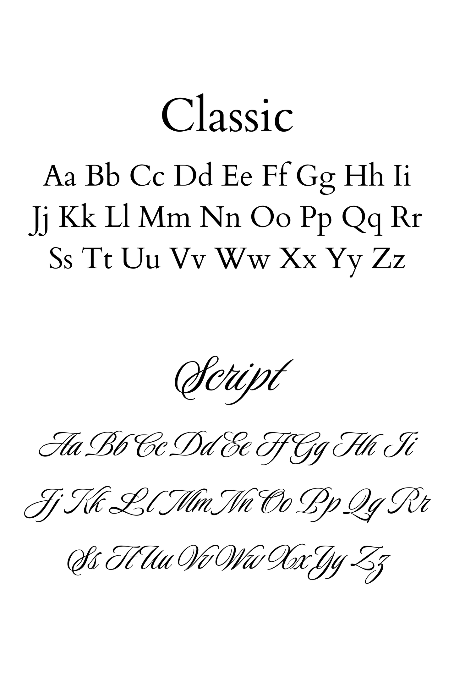 Engraved Star Necklace