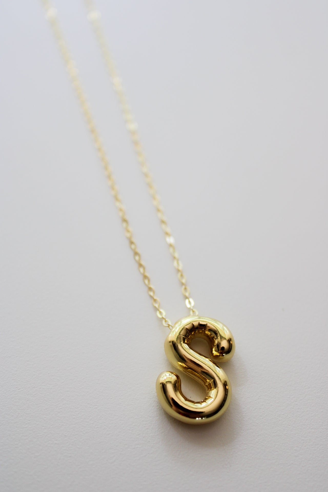 Balloon Initial Necklace