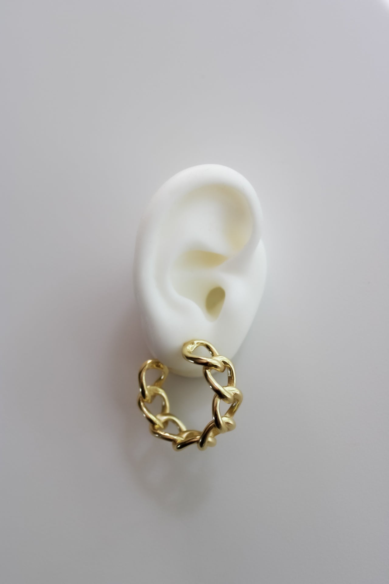Chunky Chain Hoops