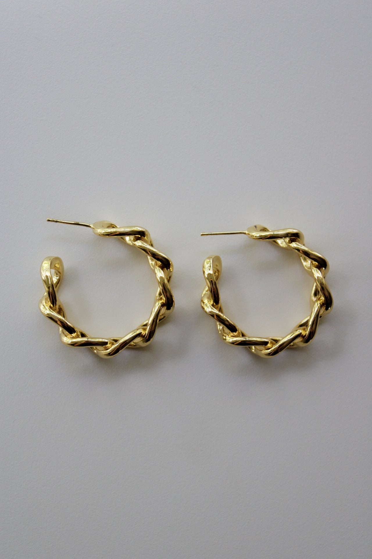 Chunky Chain Hoops