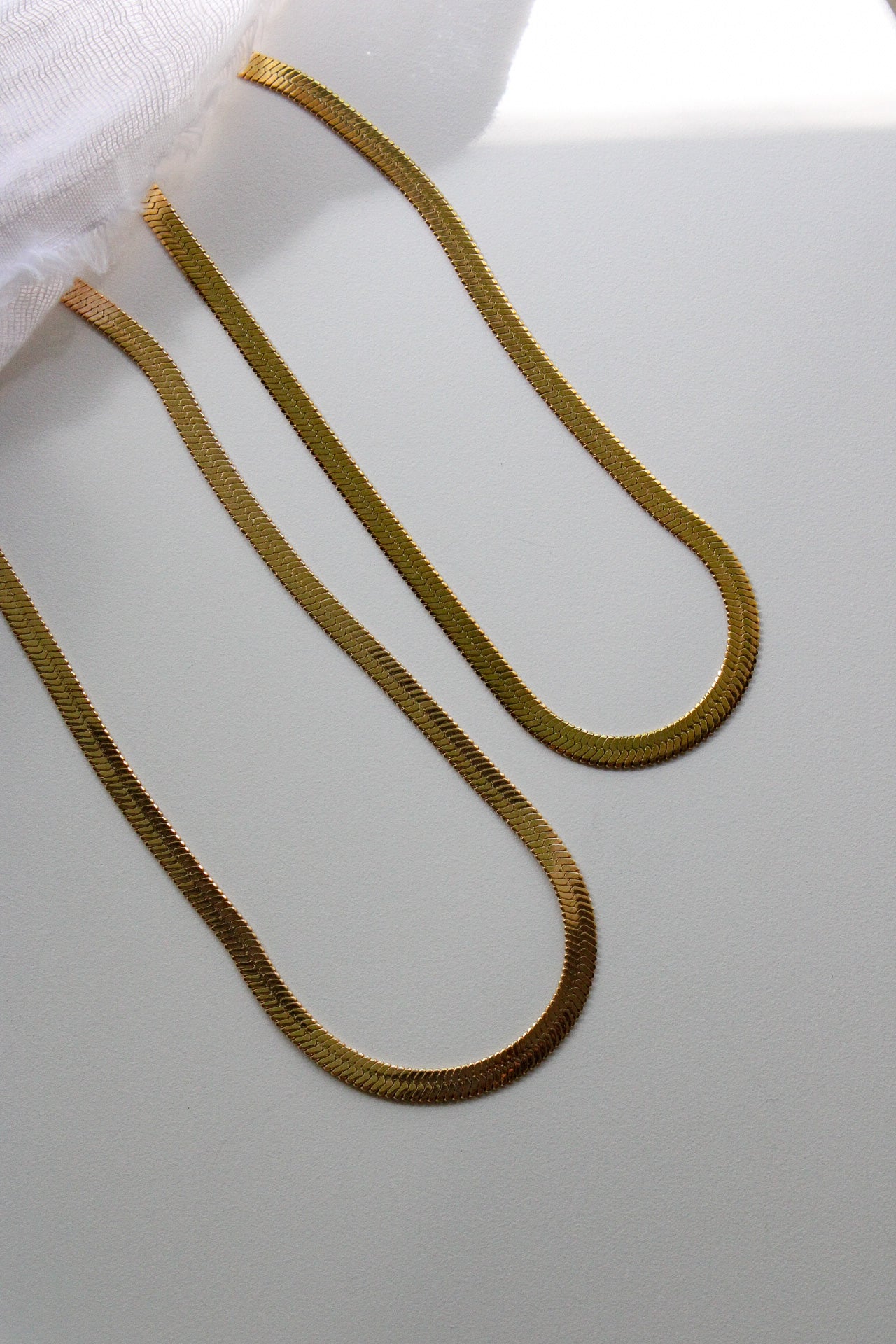 Herringbone Chain - 5mm