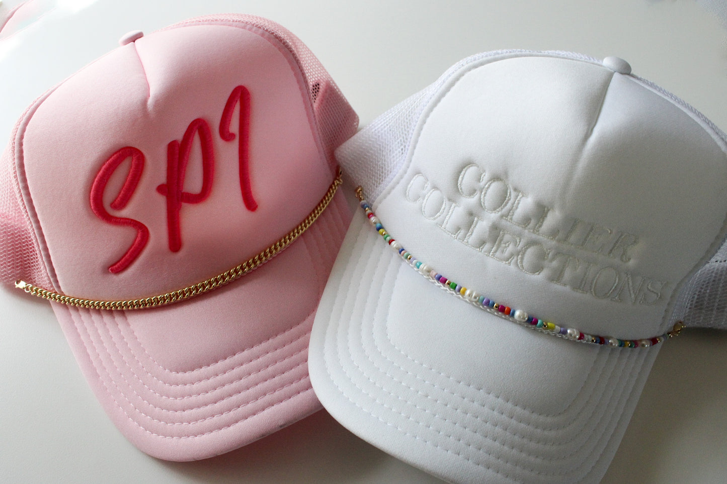 Color Beads Hat Chain