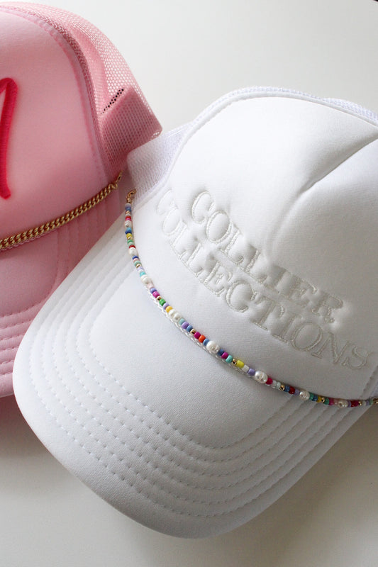 Color Beads Hat Chain