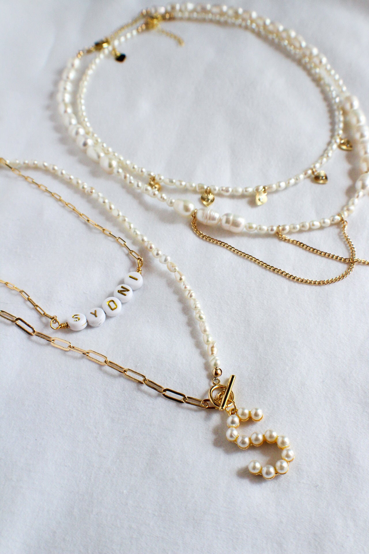 Custom Beaded Chain Necklace