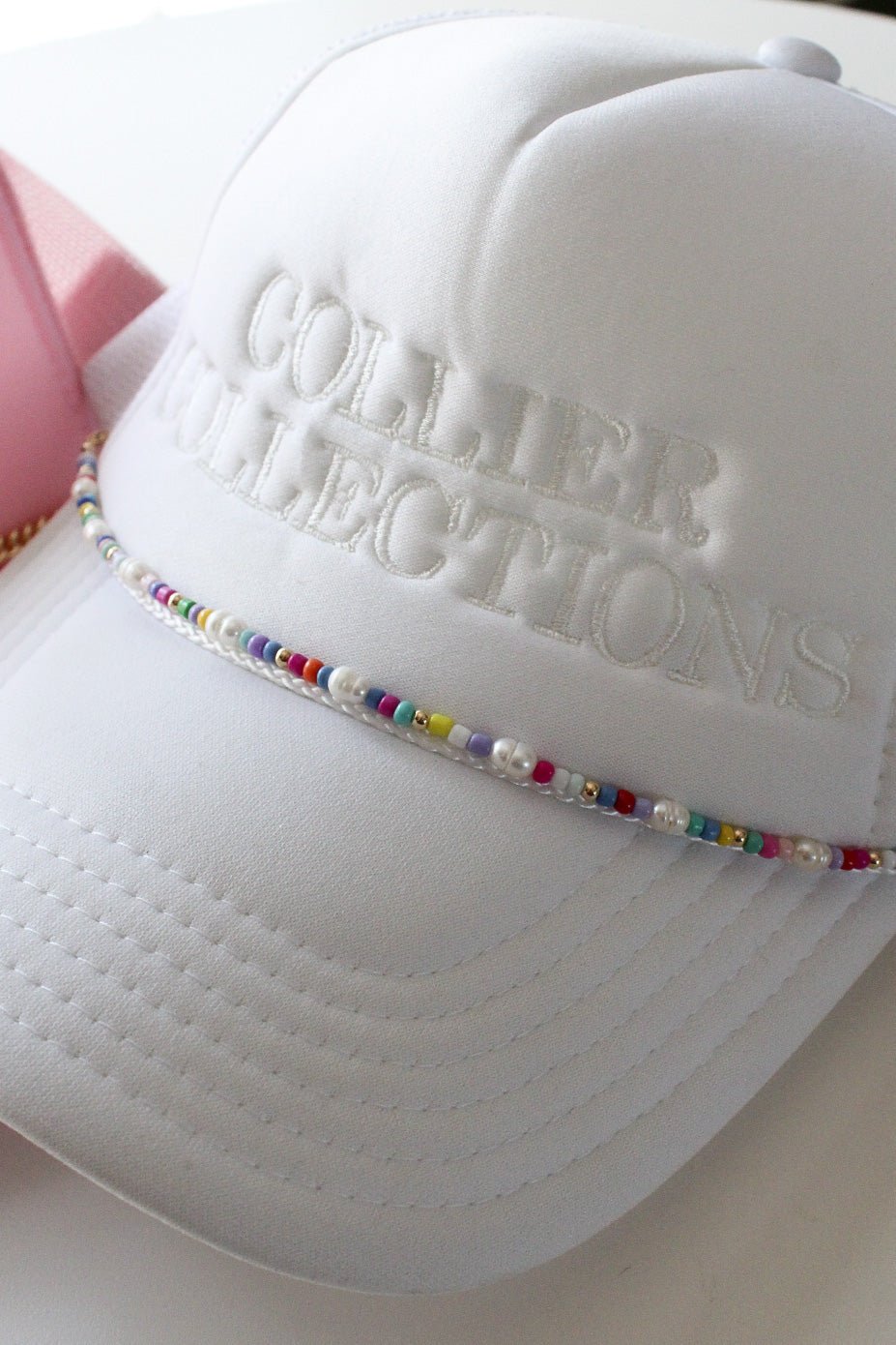 Color Beads Hat Chain