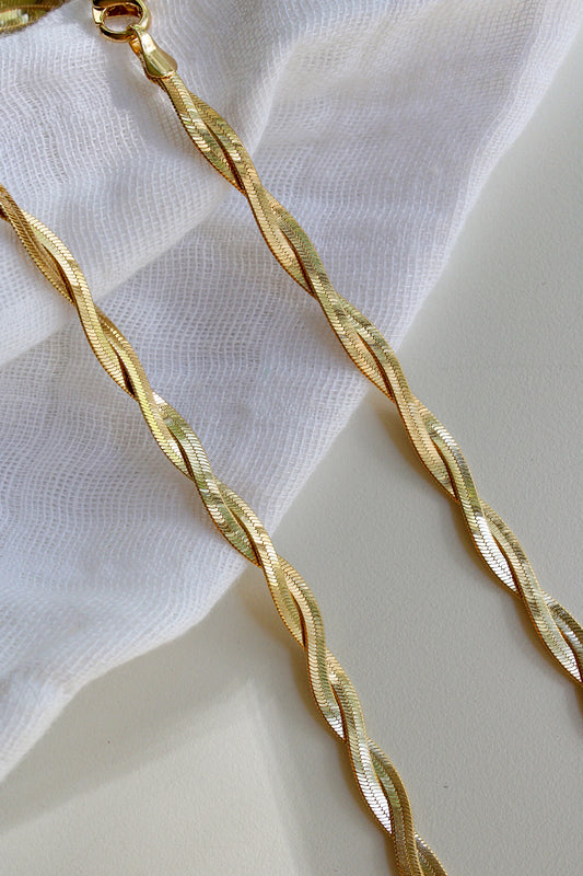 Twisted Herringbone Chain