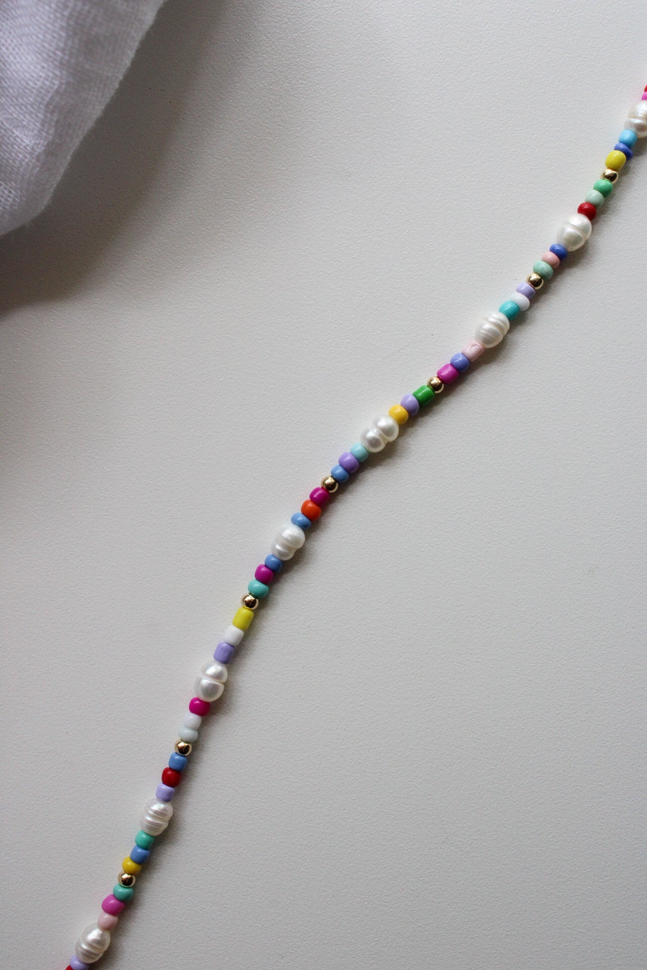 Color Beads Hat Chain