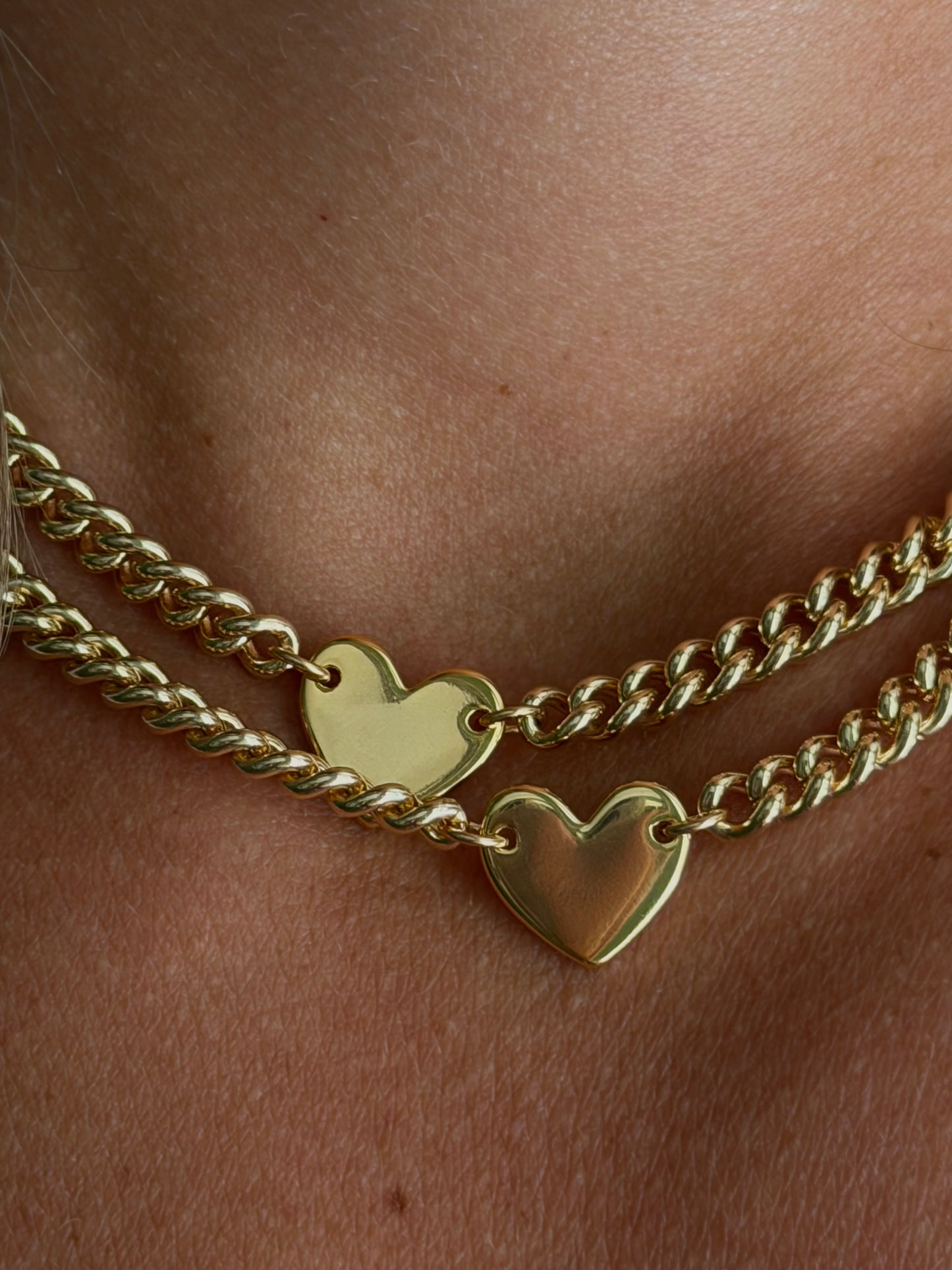 Heart Connector Necklace