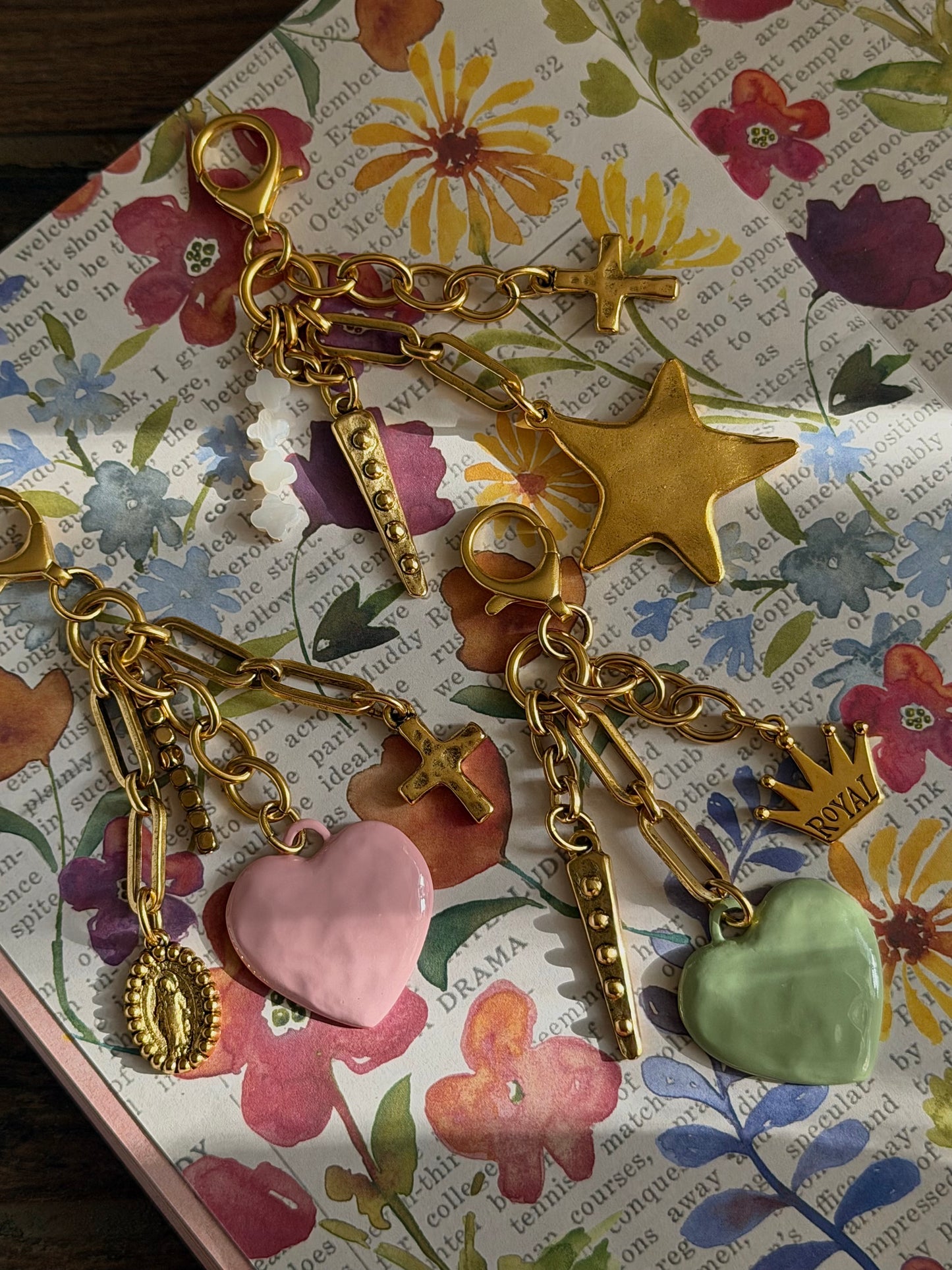 Multi Chain Bag Charms