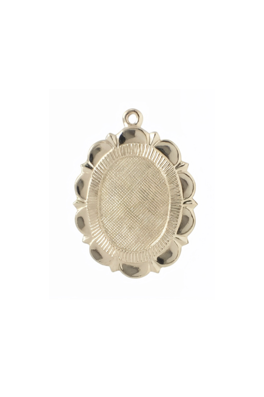 Scallop Tag Pendant
