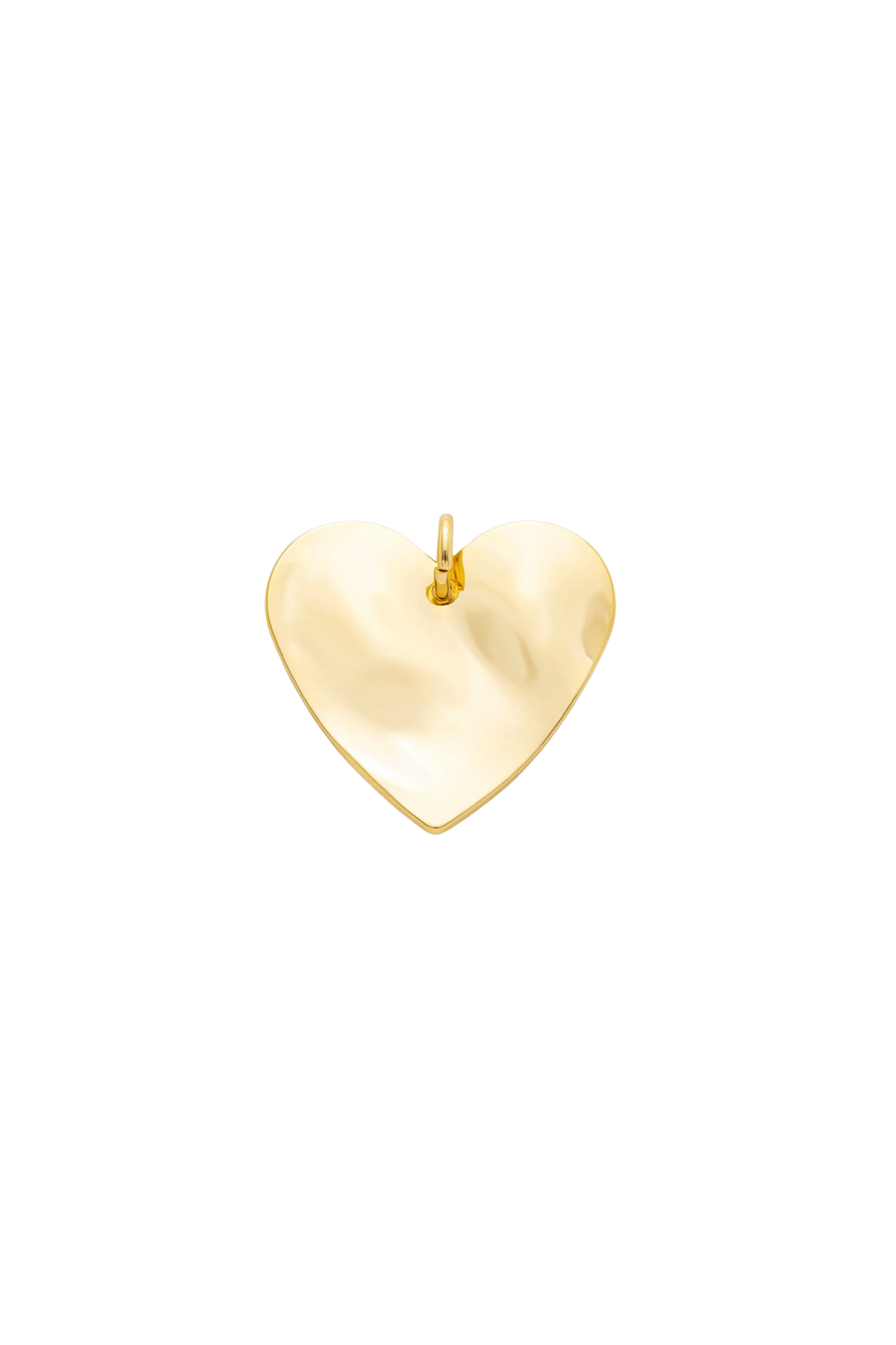 Hammered Heart Pendant