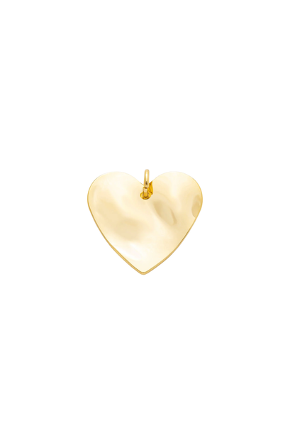 Hammered Heart Pendant