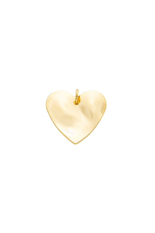 Hammered Heart Pendant