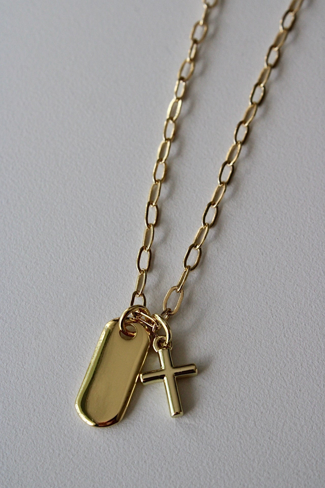 Engraved Tag Necklace