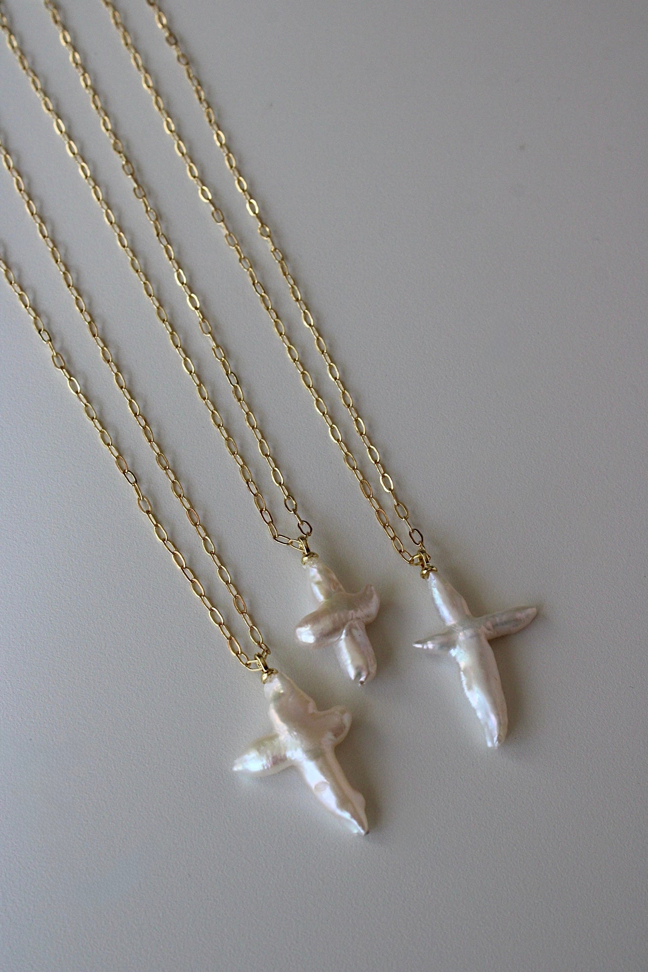 MOP Cross Necklace