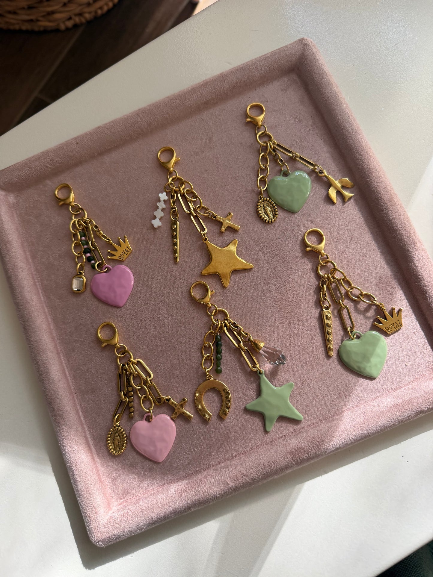 Multi Chain Bag Charms