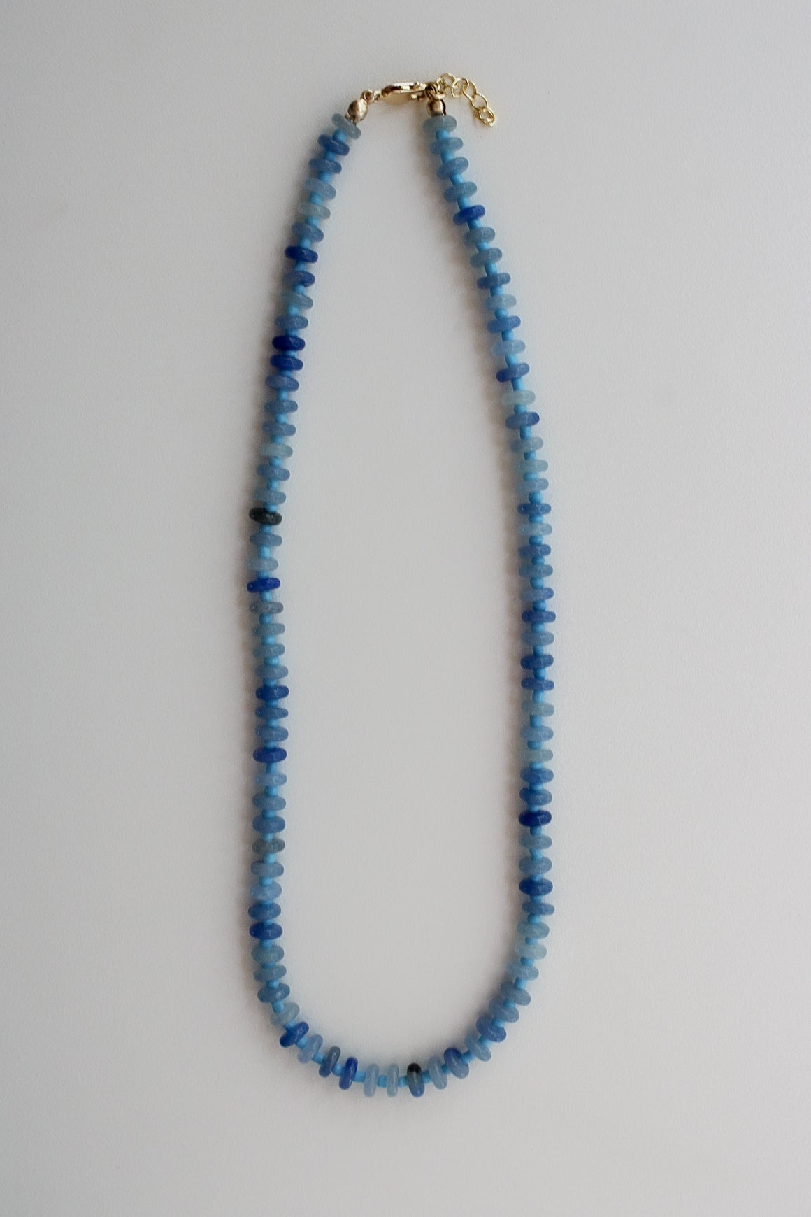 Blue Beaded Necklace