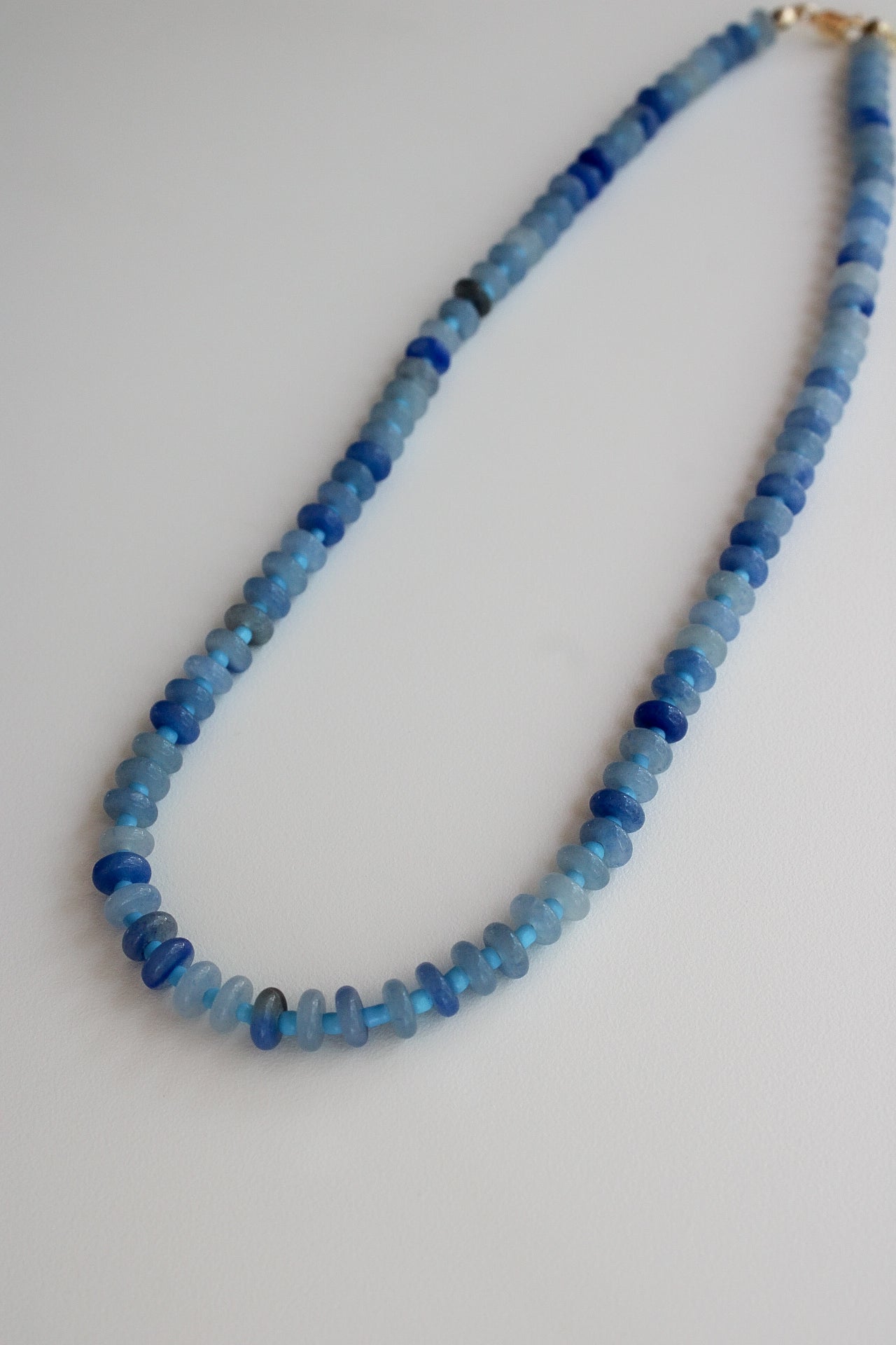 Blue Beaded Necklace