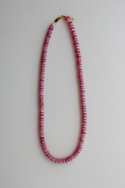 Pink Beaded Necklace