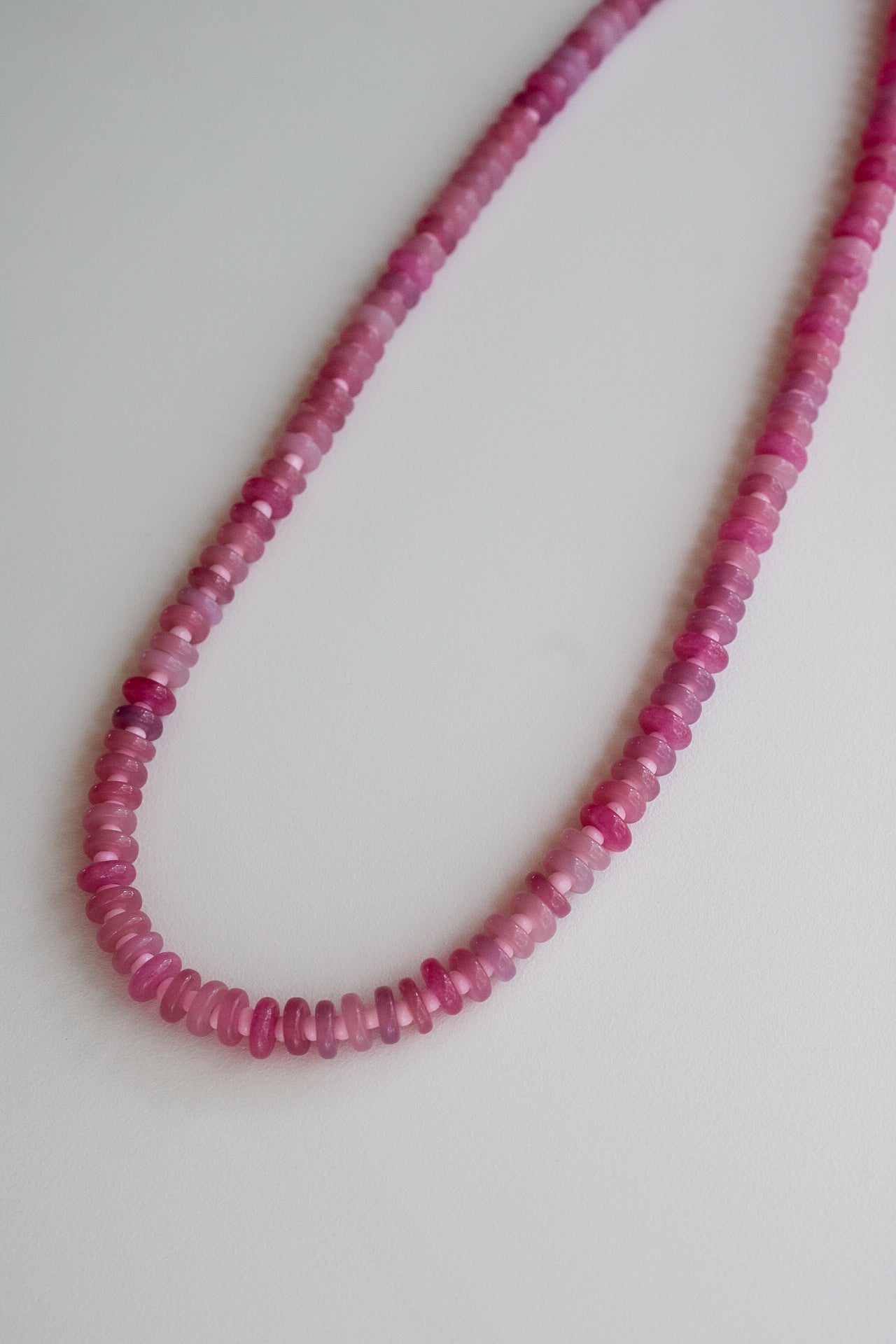 Pink Beaded Necklace