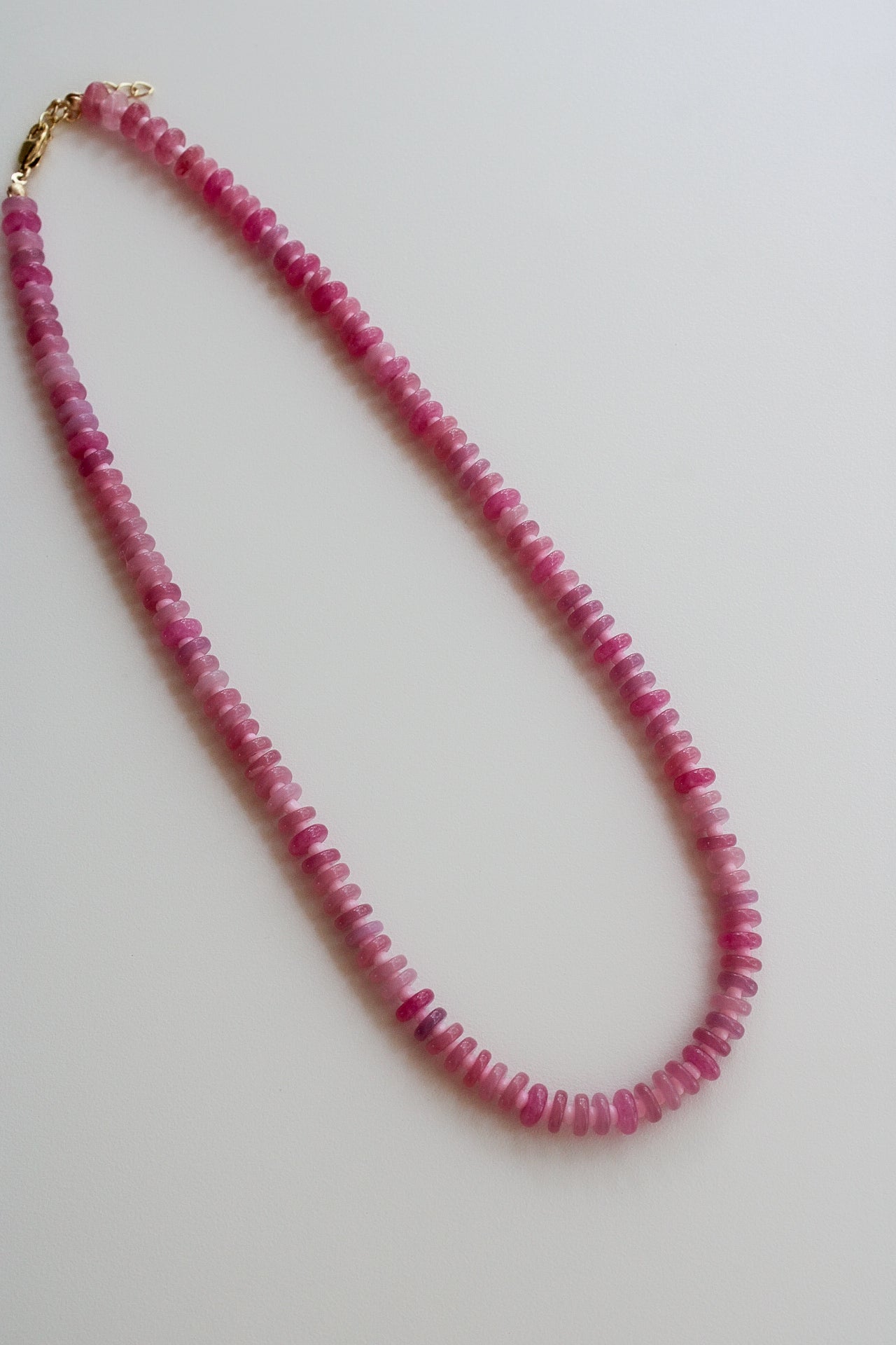 Pink Beaded Necklace