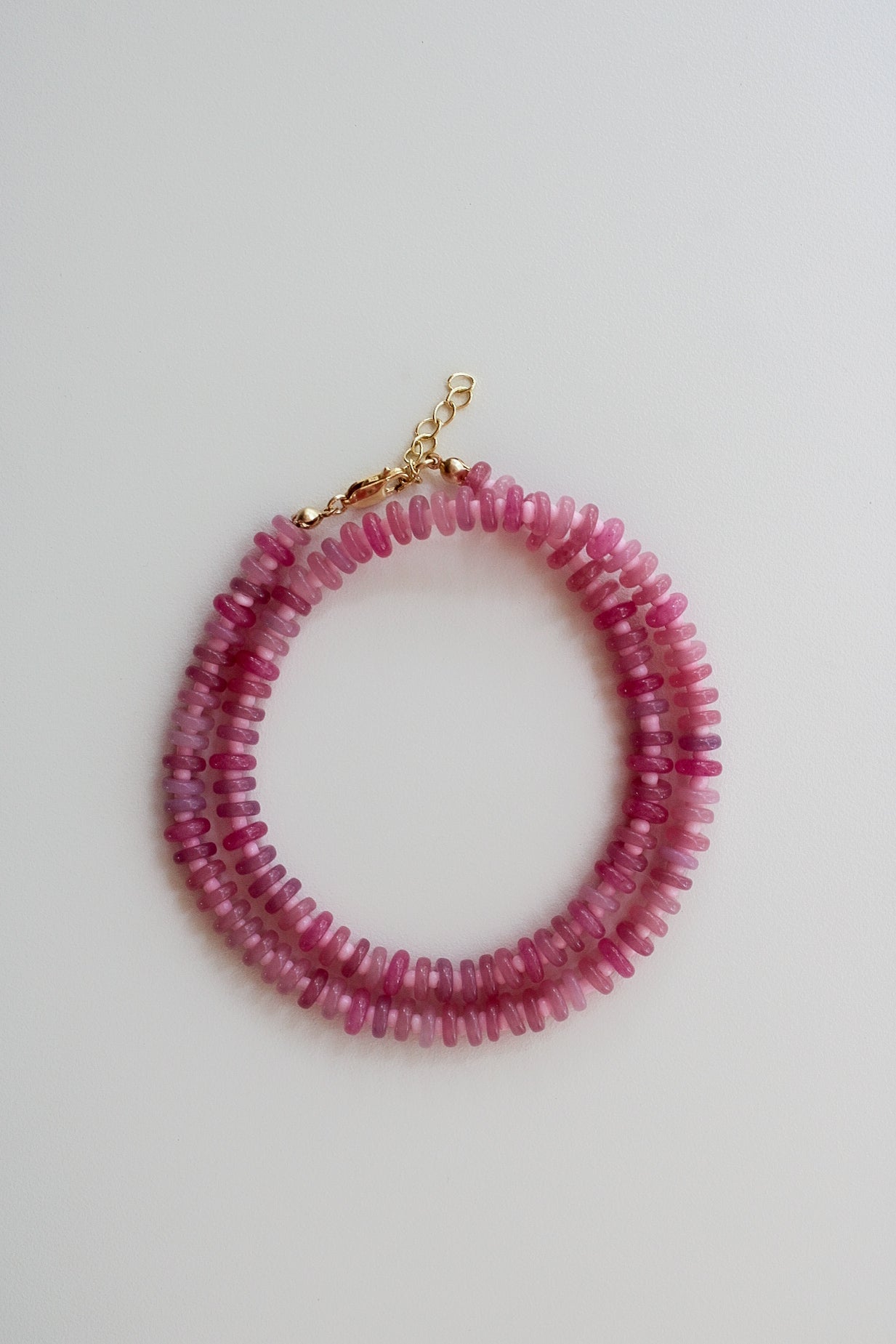 Pink Beaded Necklace