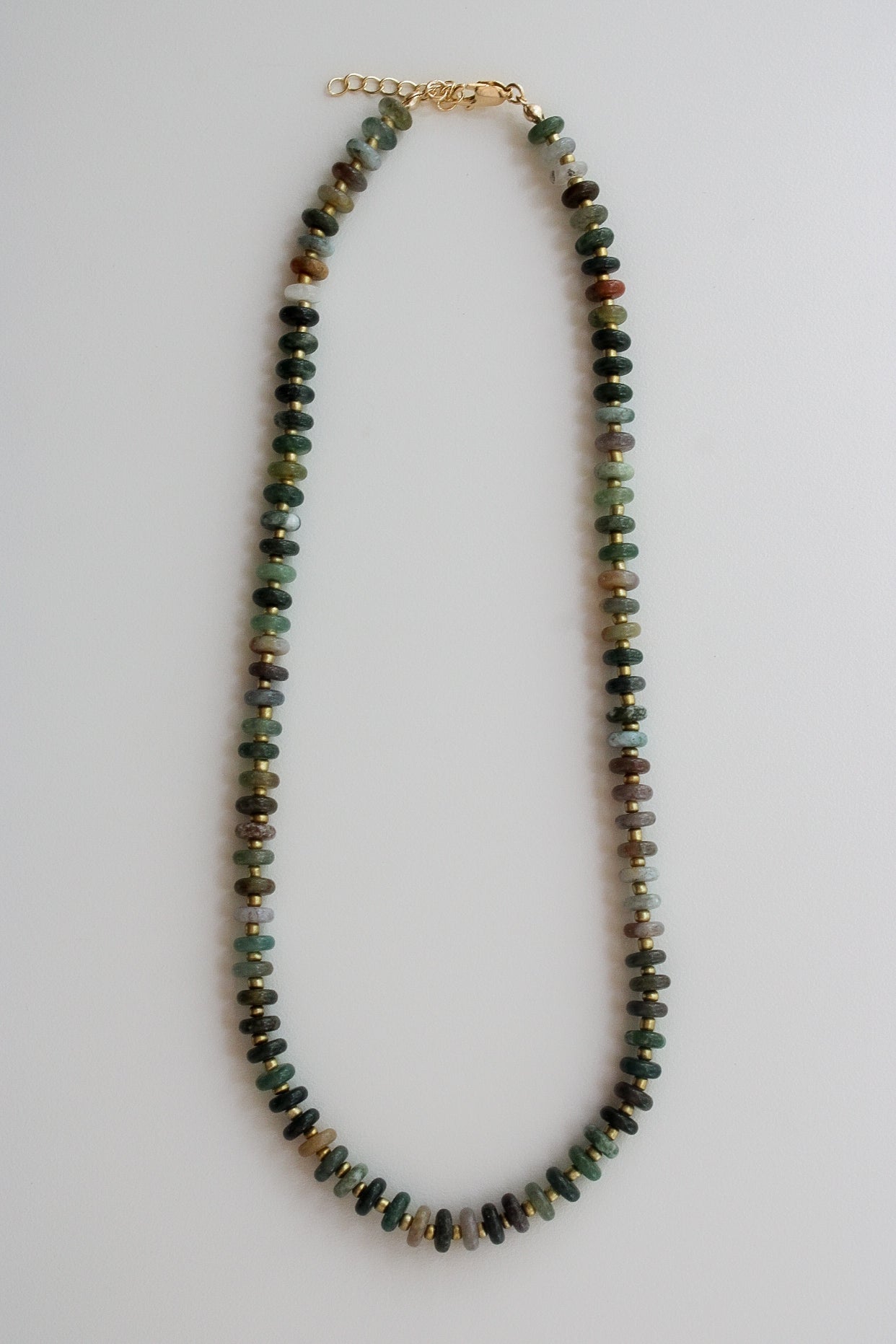 Green Beaded Necklace