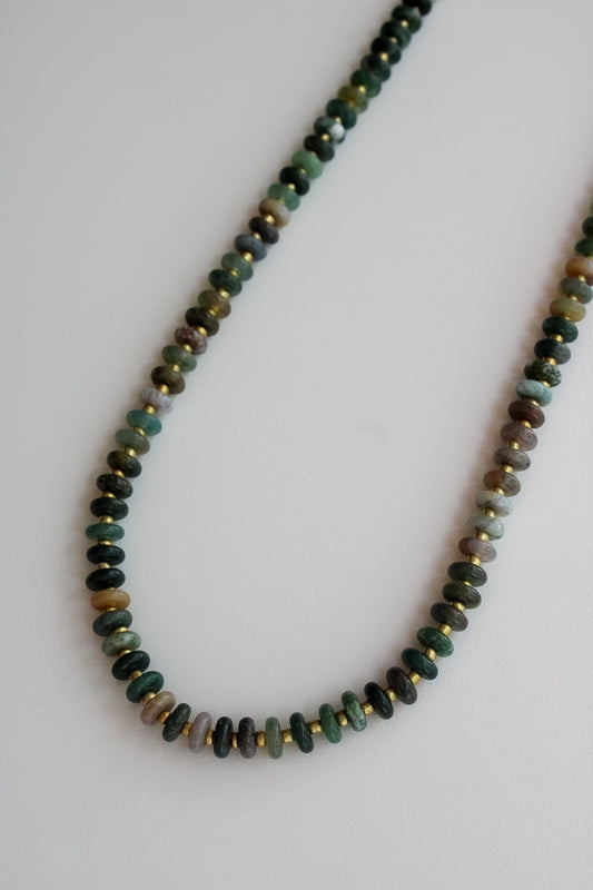 Green Beaded Necklace