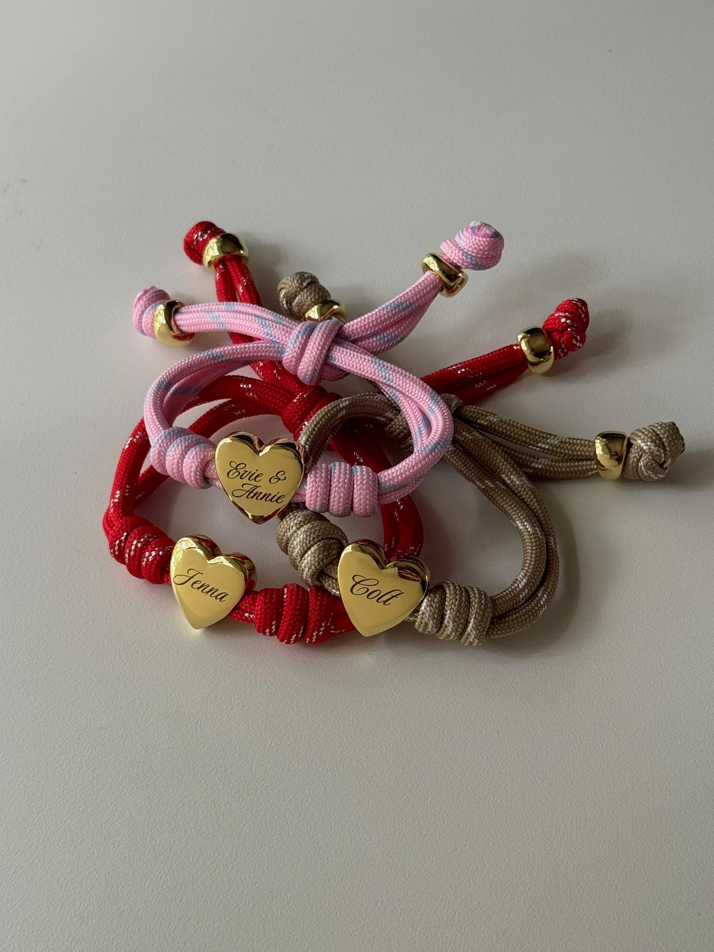 Heart Cord Bracelet