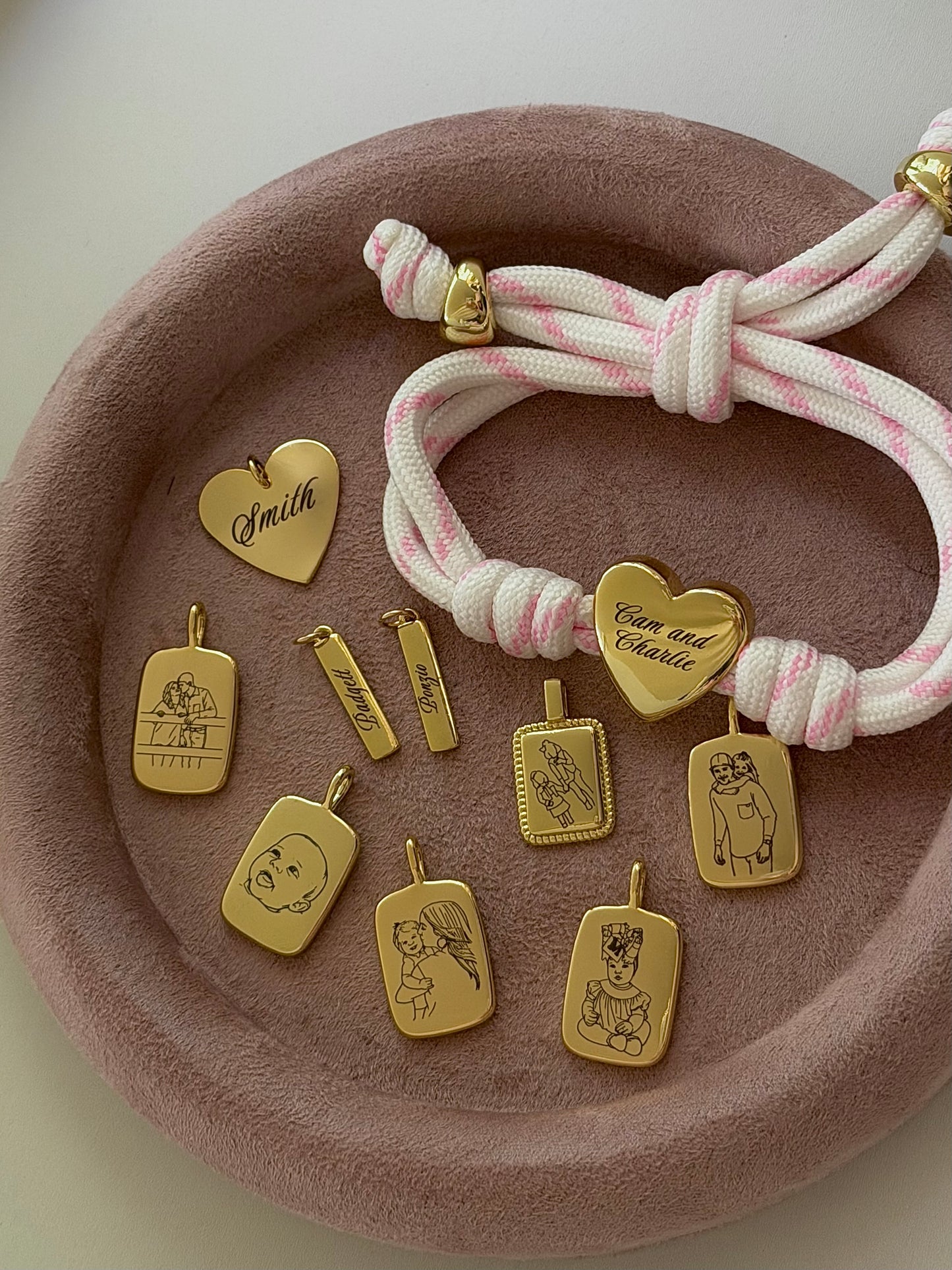 Engraved Bold Dog Tag Necklace