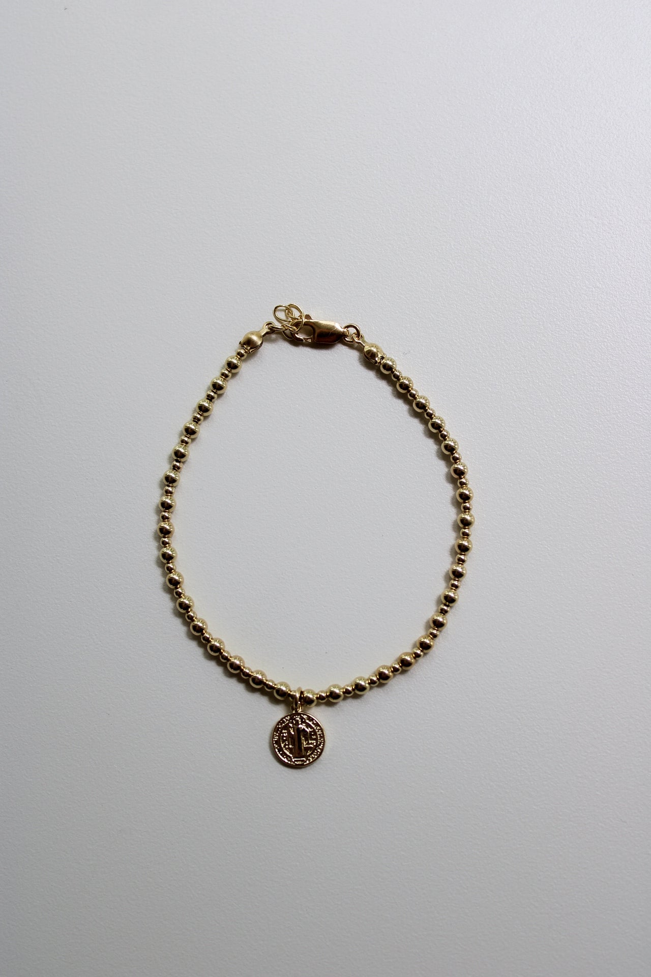 Coin Beaded Bracelet